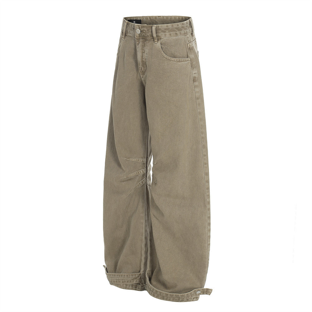 Loose wide leg pants