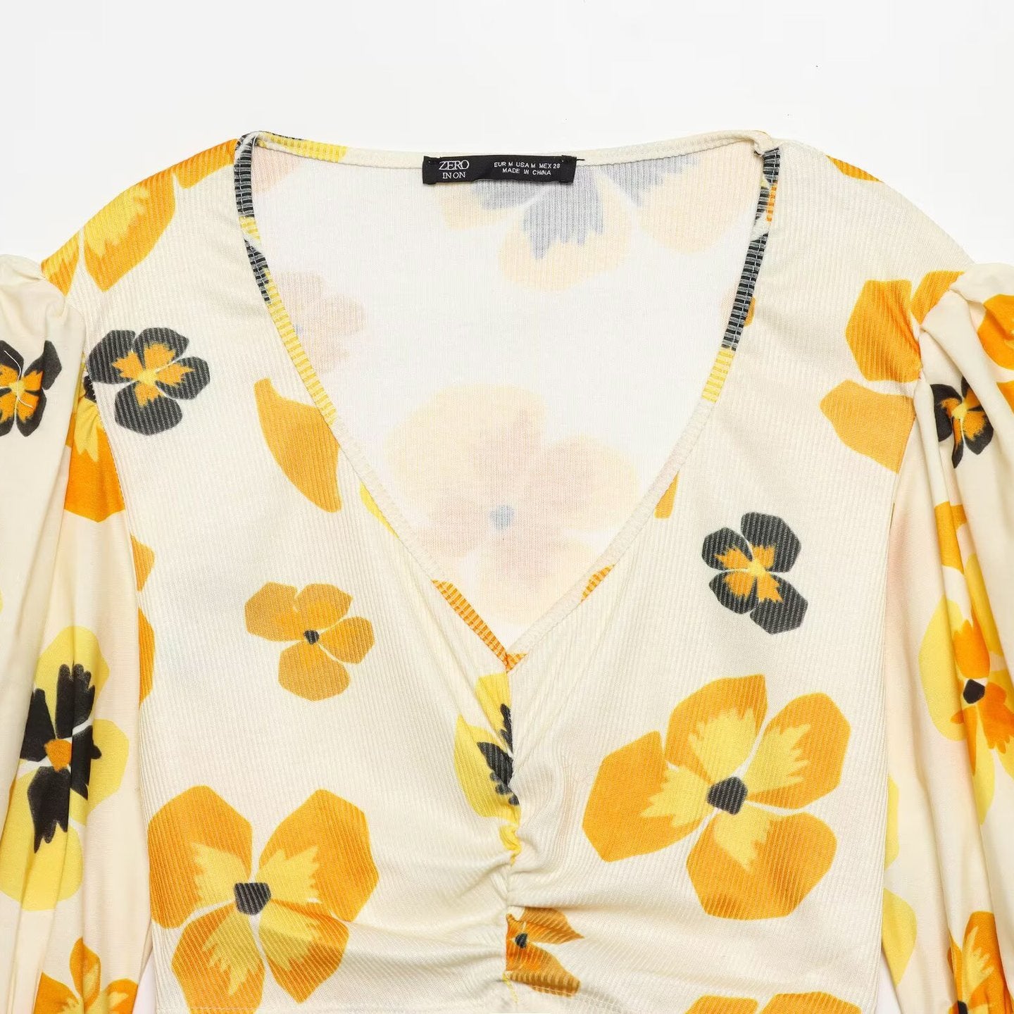 Style Printed Loose Fit Short Sleeve Round Neck Top