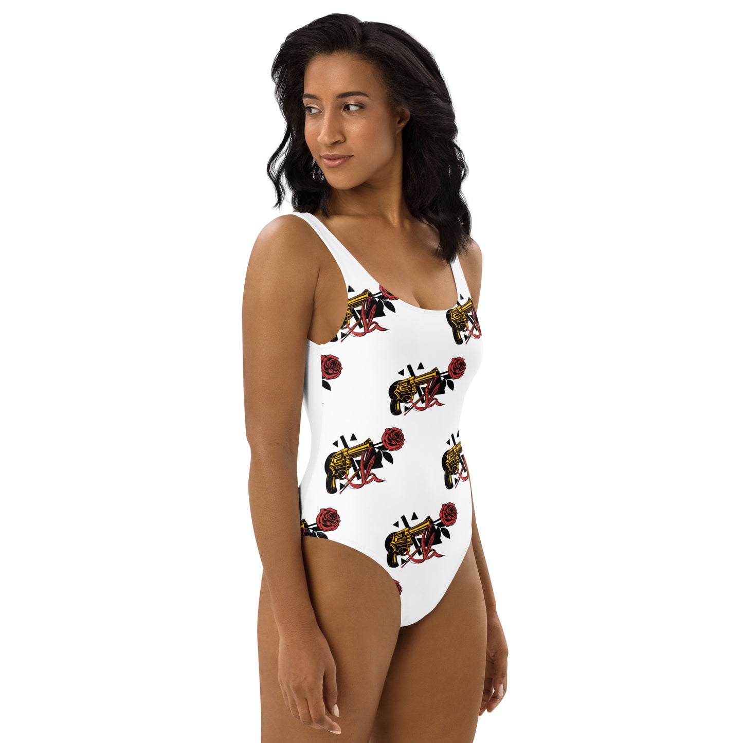 Sla rose One-Piece Swimsuit