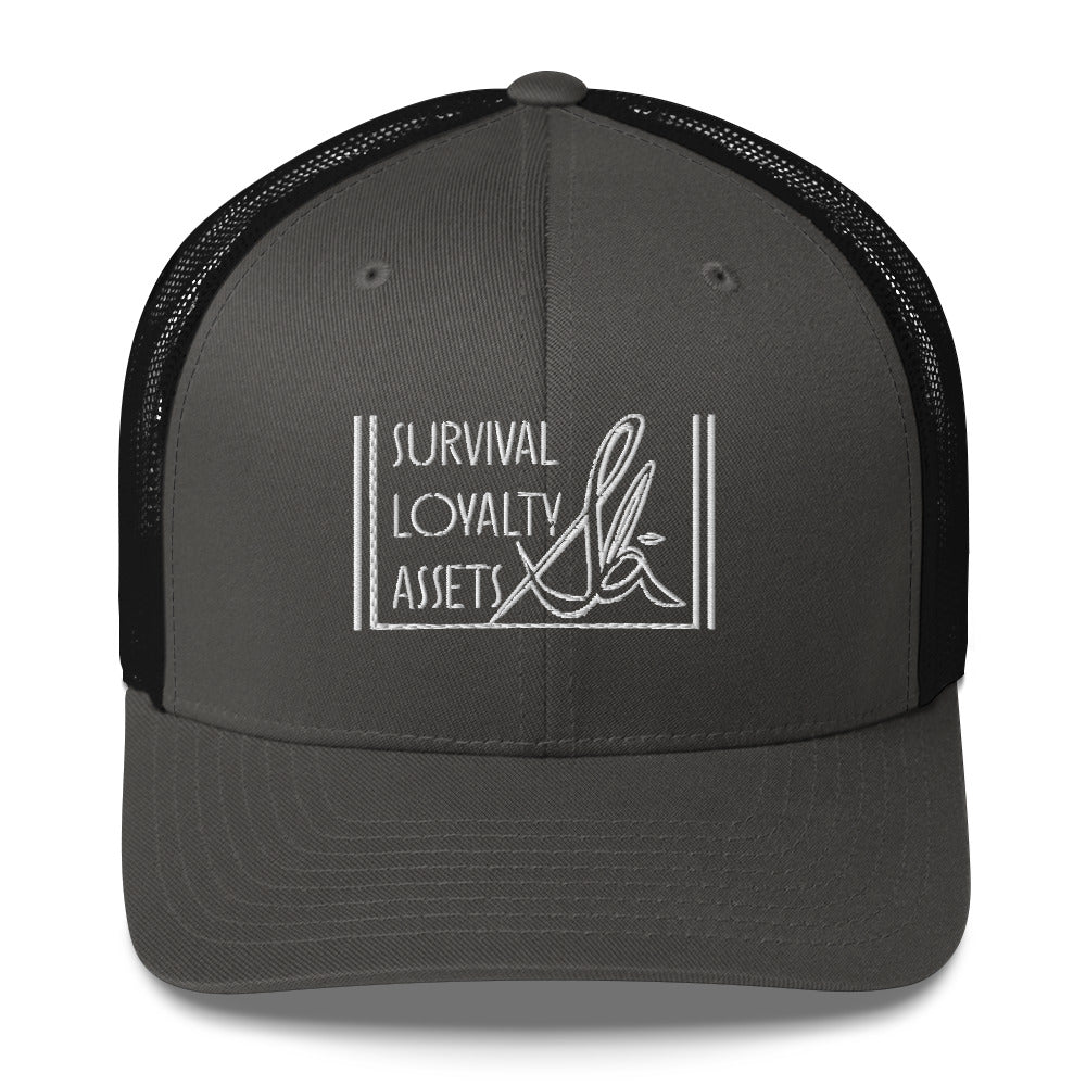 Slā survival loyalty assets Trucker Cap