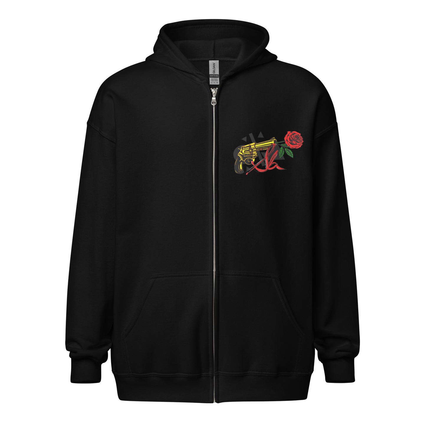 Sla rose hoodie Unisex heavy blend zip hoodie