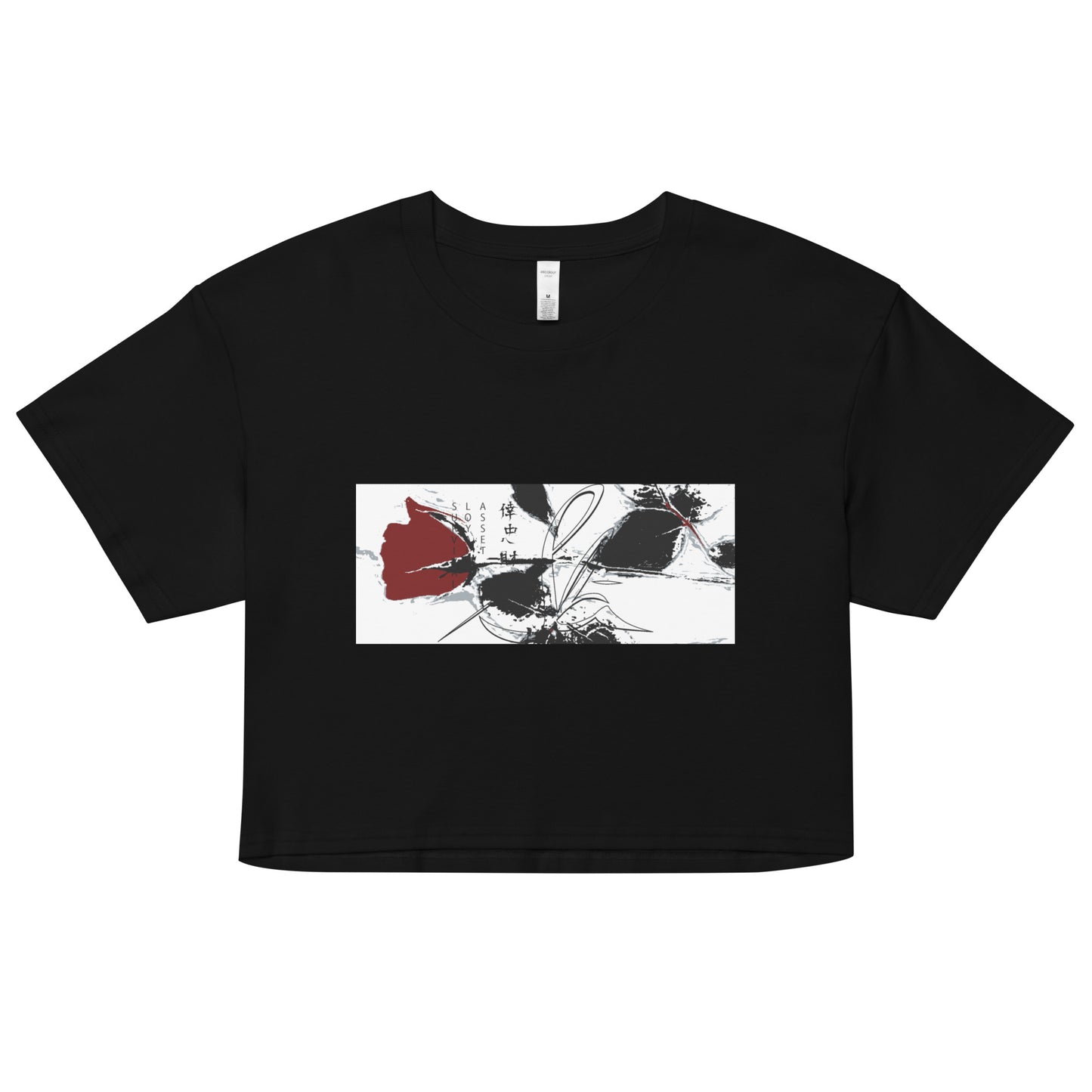 Slā rose Survival Loyalty Assets Women’s crop top