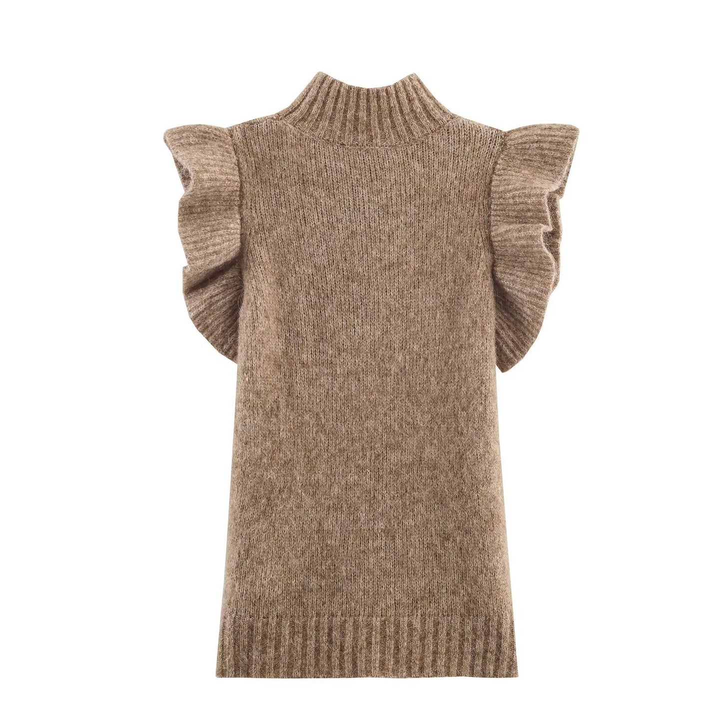 New Women's Fashion Wool Layered Decorative Top