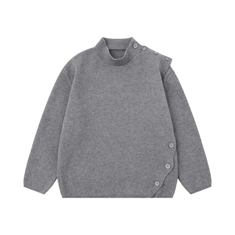 Stand up collar sweater
