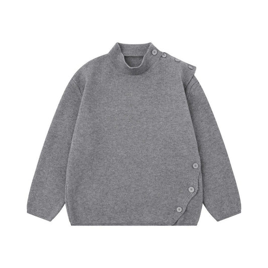 Stand up collar sweater