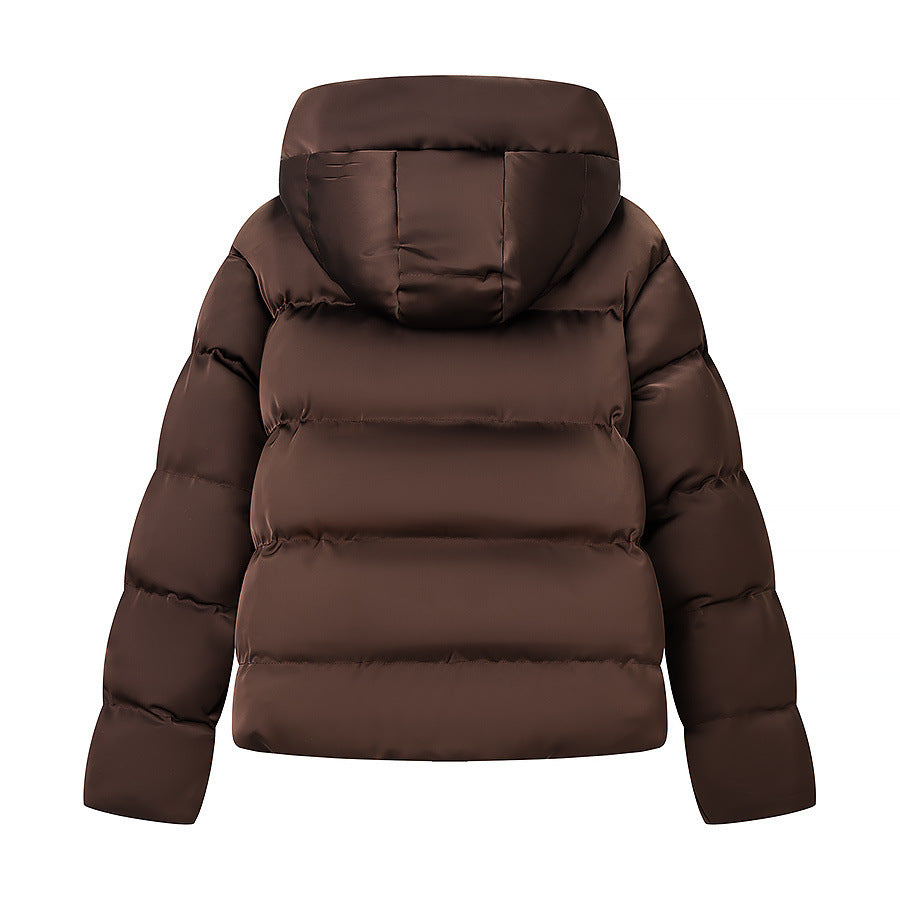 Style Women's Fashionable Short Cotton Coat