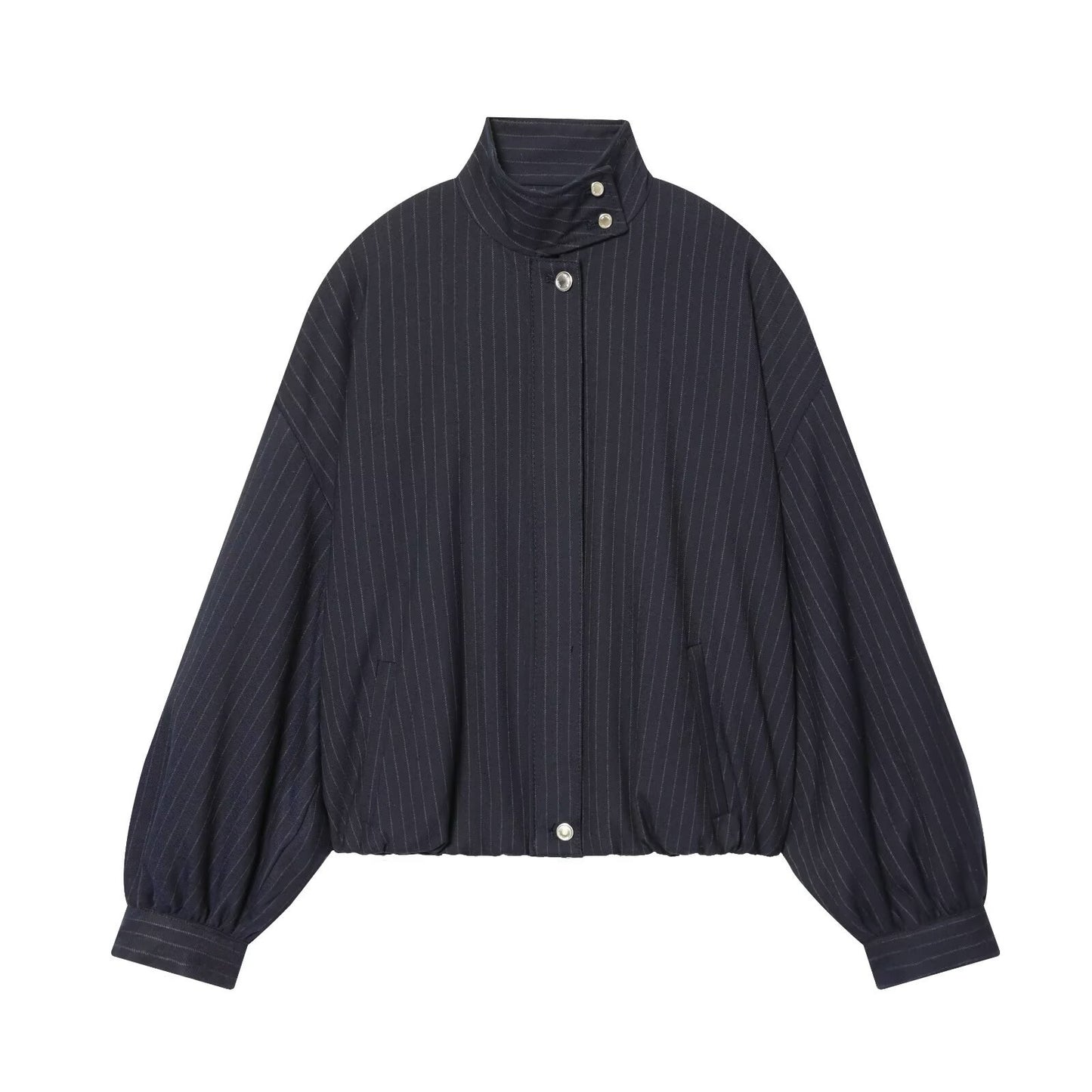 Jacket Striped pilot jacket women's coat