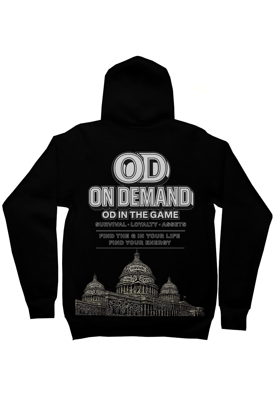 Sla OD on demand gildan zip hoody