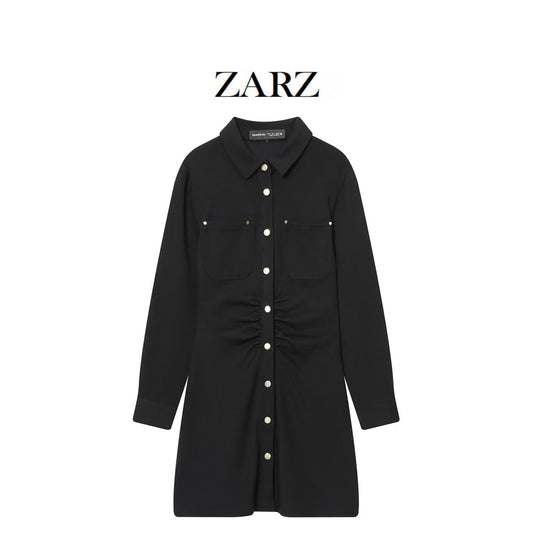 Dress Style Self-Designed Pleated Bodycon Dress for Women