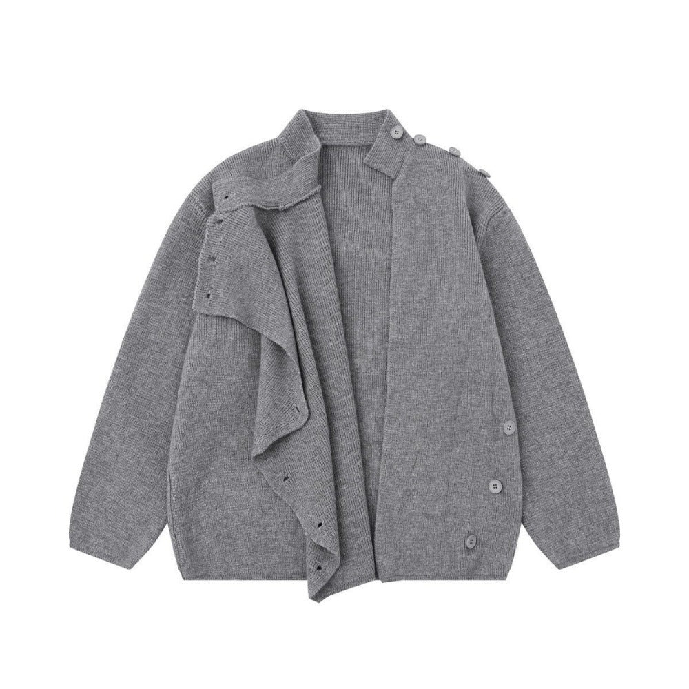Stand up collar sweater