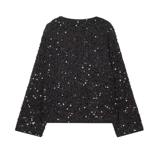 Street loose pearl jacket women's clothing