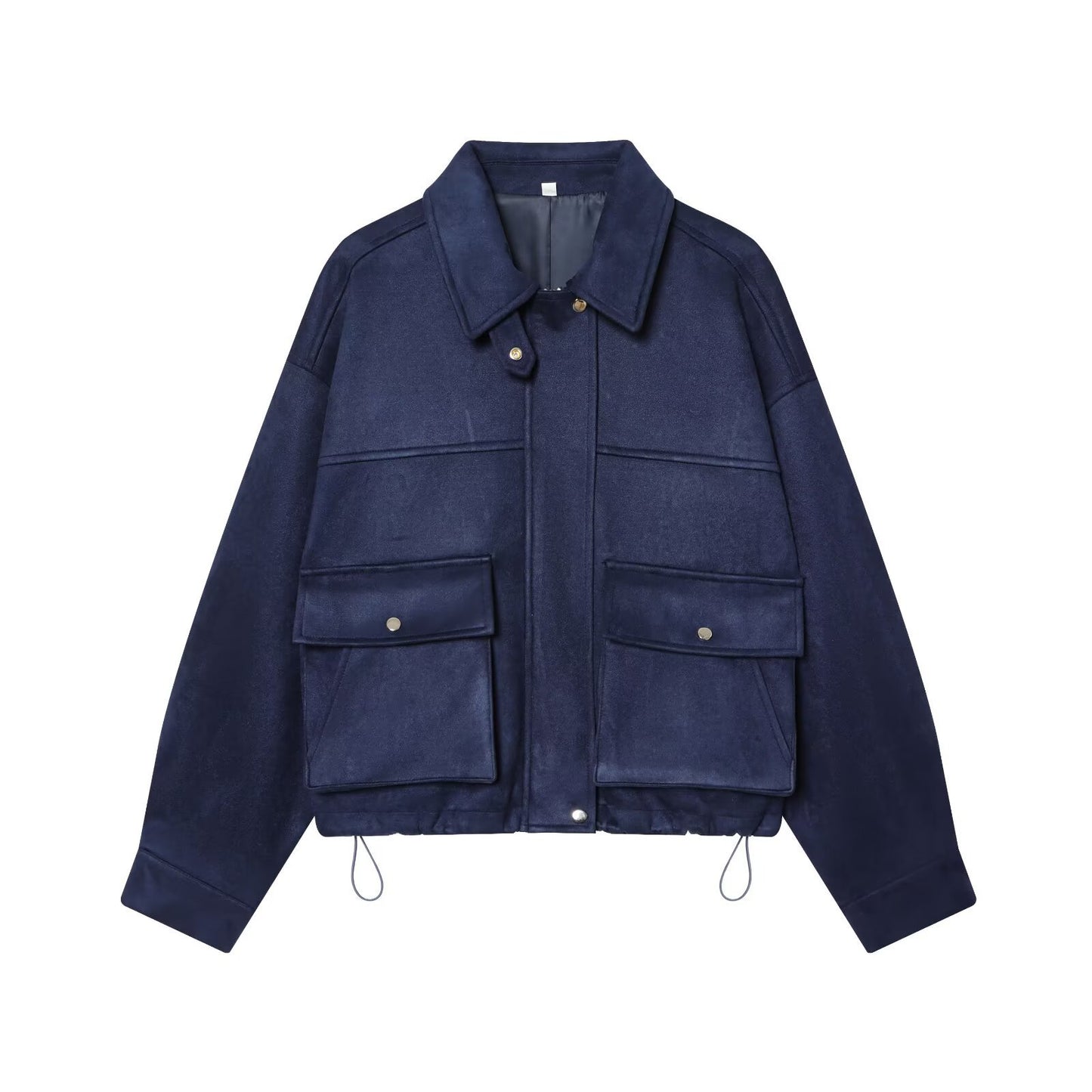 Leather pilot jacket women's jacket