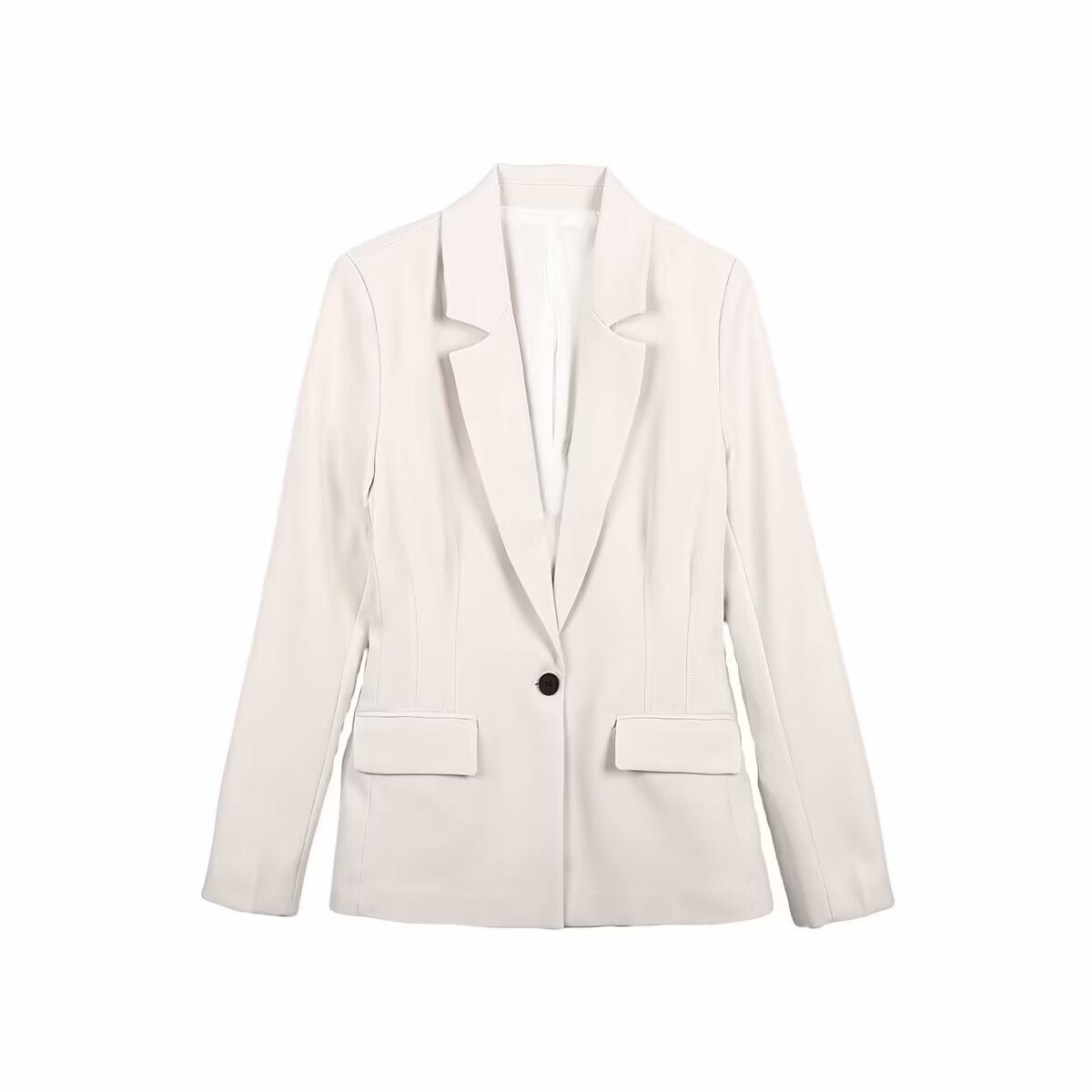 Commuting style elegant slim fit suit jacket
