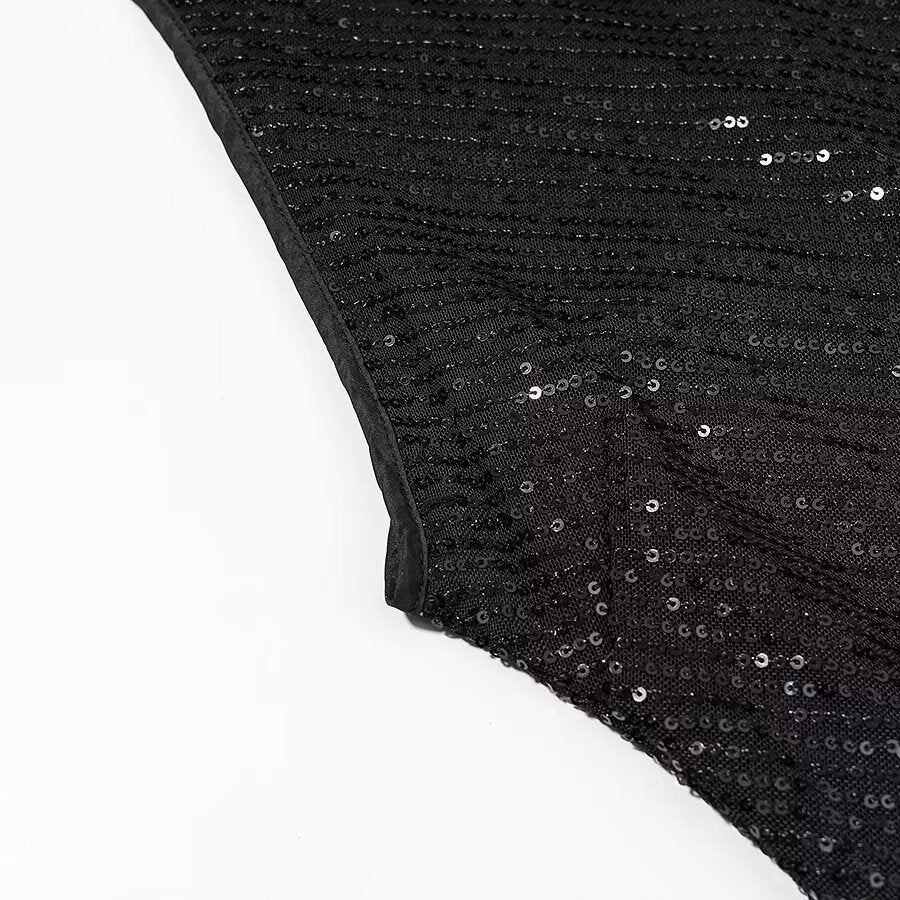 Sexy sequin slim fit dress for women's clothing