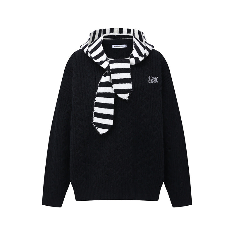 Simple Versatile Lazy Style High-Quality Turtleneck Sweater