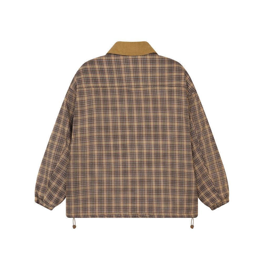Men's checkered cotton clothing