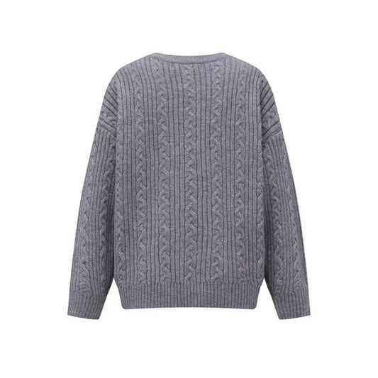 Simple Versatile Lazy Style High-Quality Turtleneck Sweater