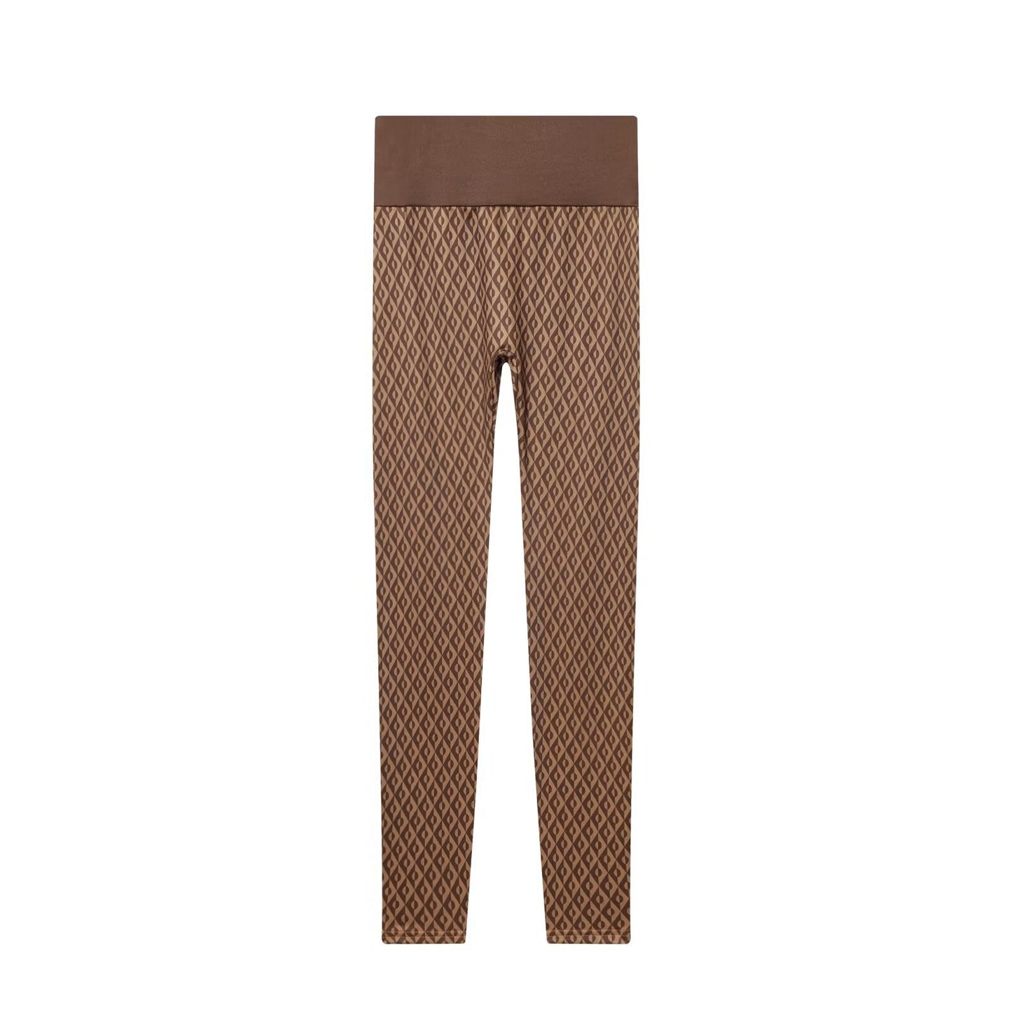 Skiing Series Warm T-shirt Tight Pants Set