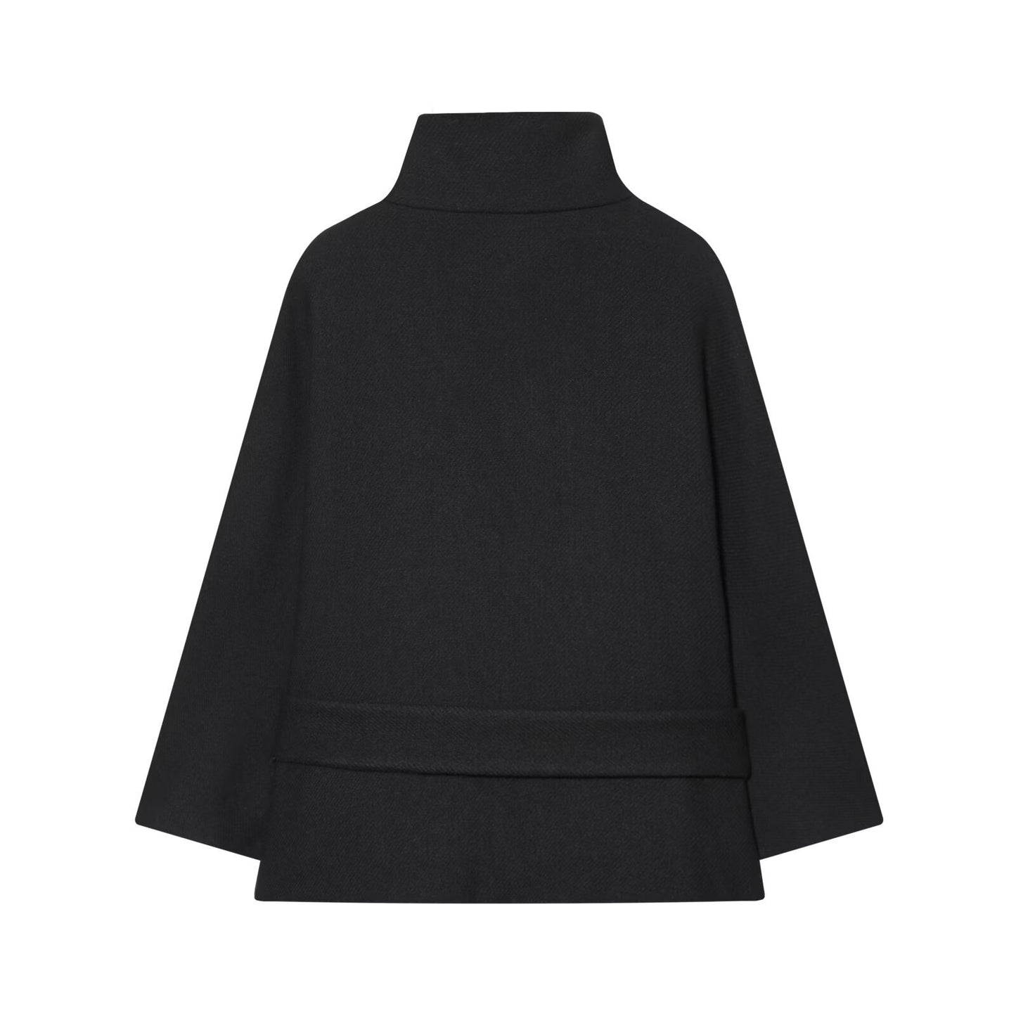 Elegant layered decoration short coat jacket