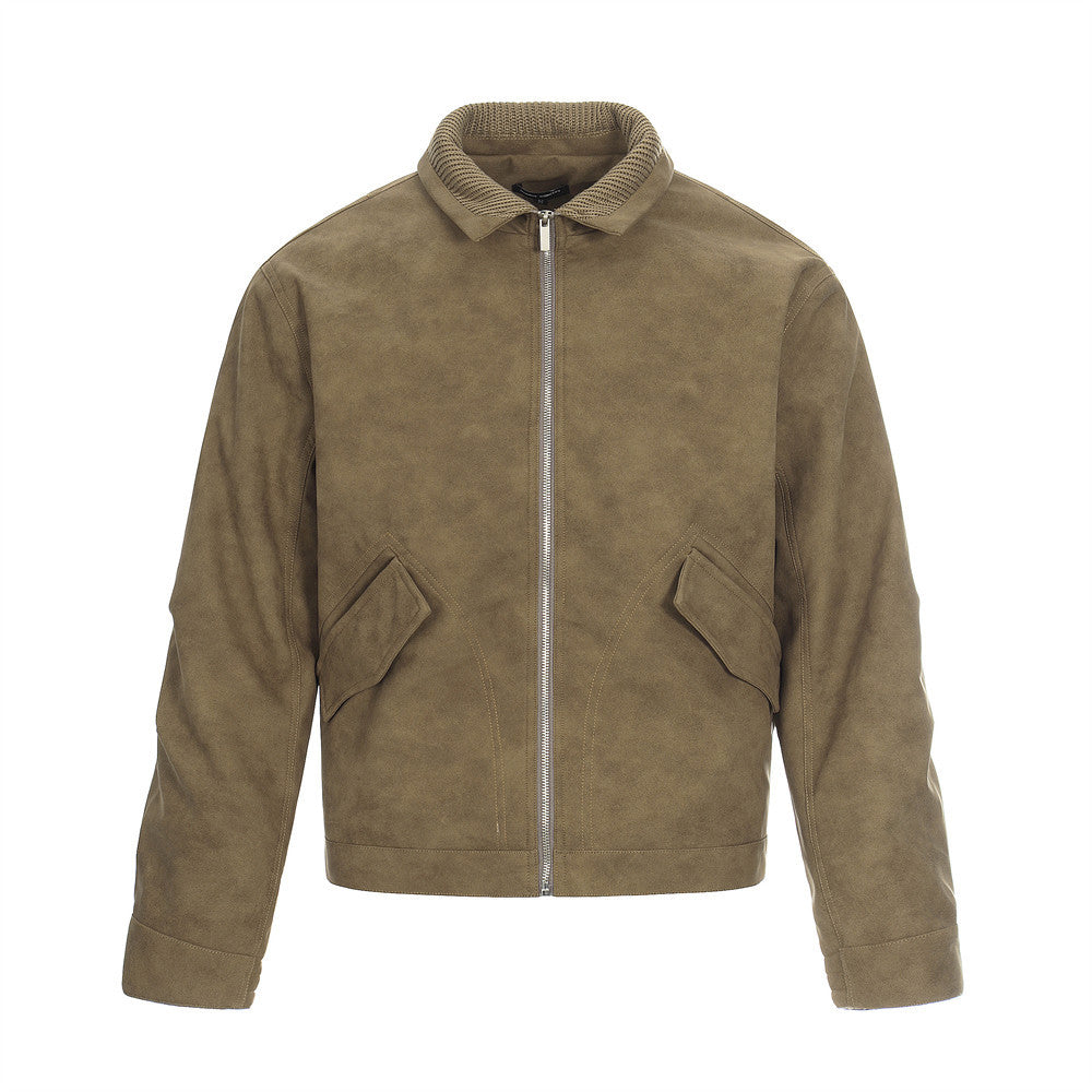 Cotton padded thick zipper jacket
