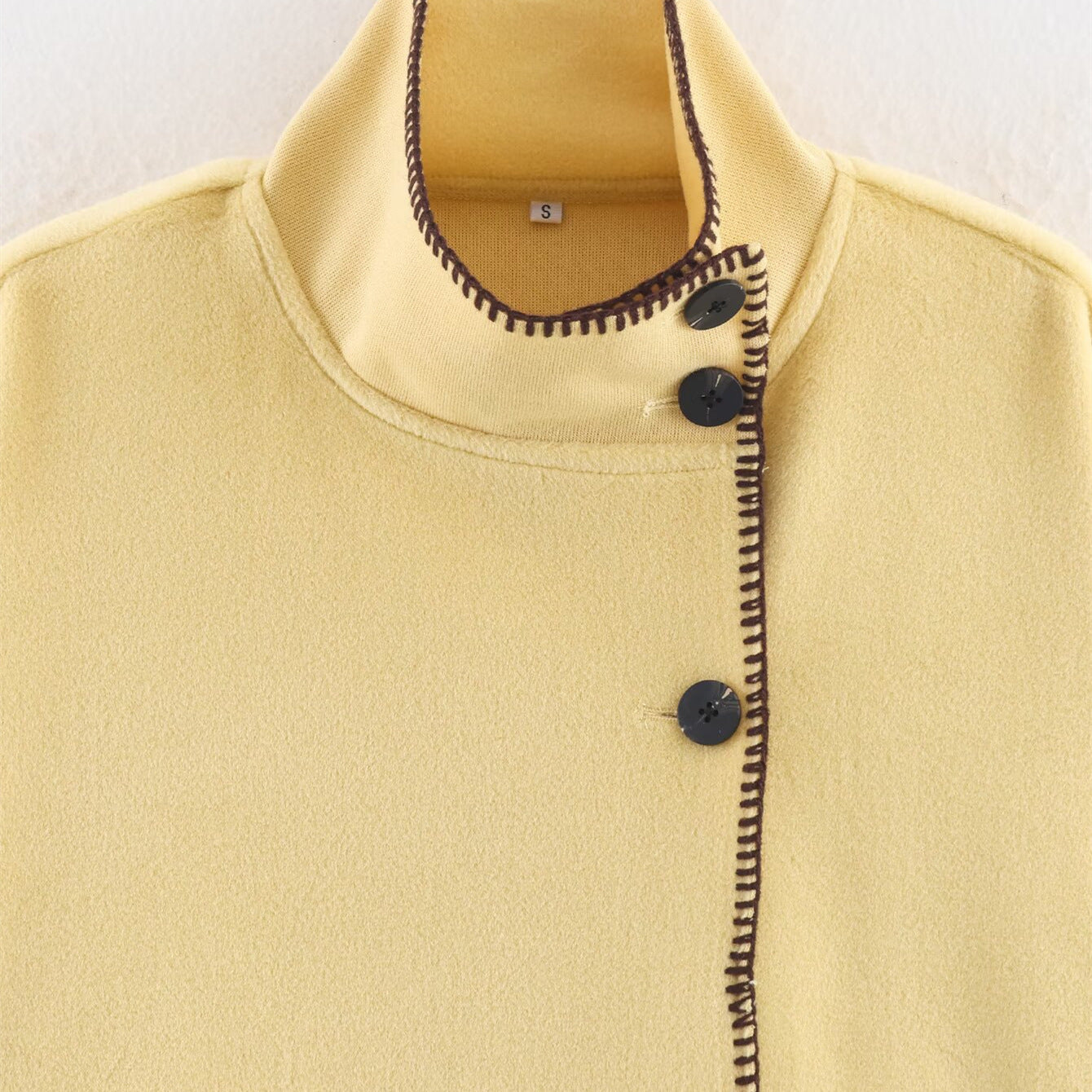Street craft woolen cape decoration jacket