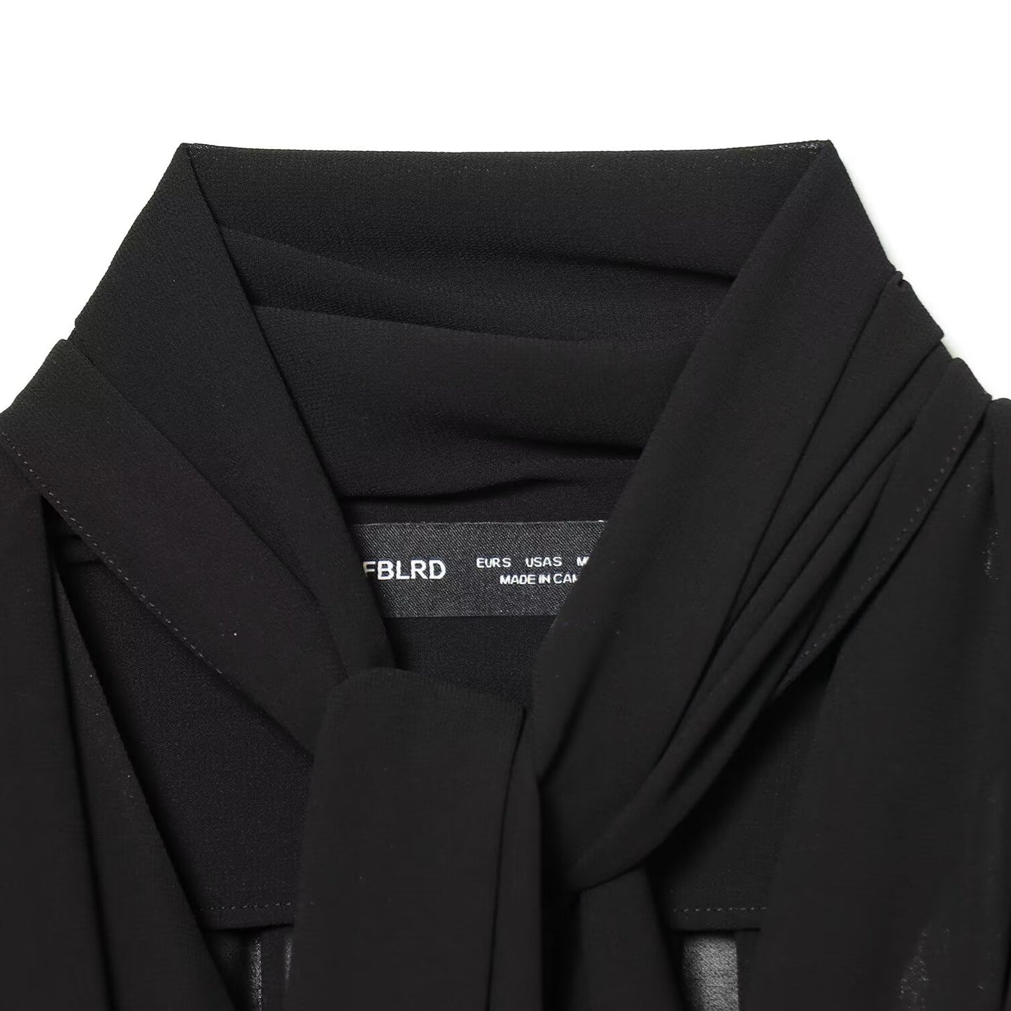 Elegant pleated chiffon top for spring
