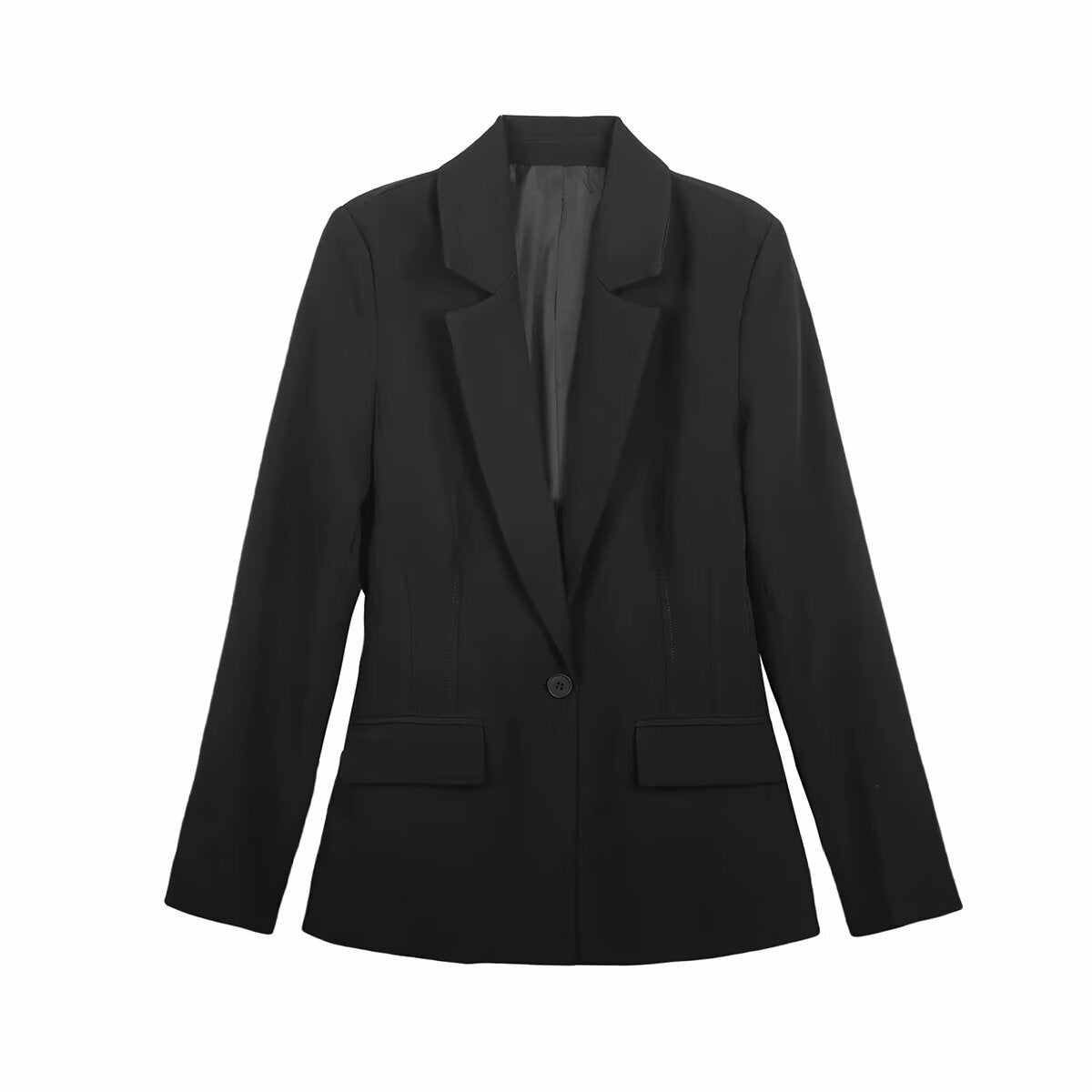 Commuting style elegant slim fit suit jacket
