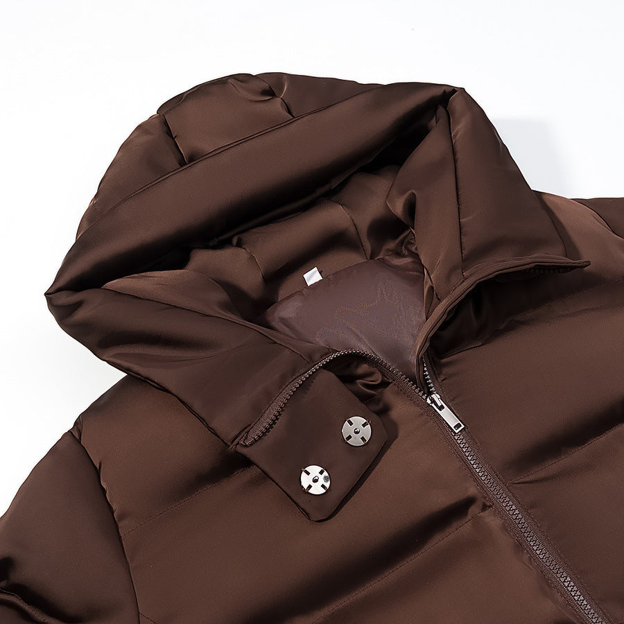 Style Women's Fashionable Short Cotton Coat