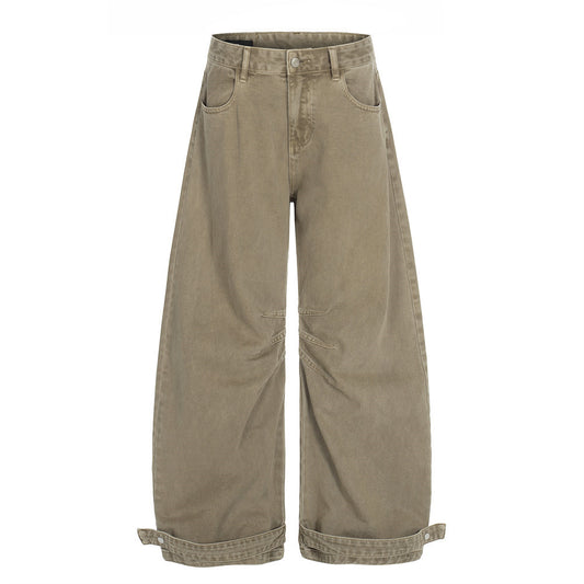 Loose wide leg pants