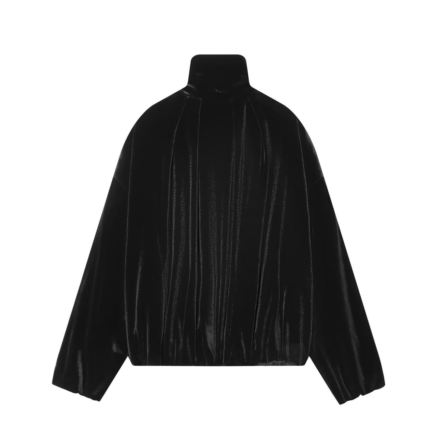 Retro style velvet pilot jacket women's clothing