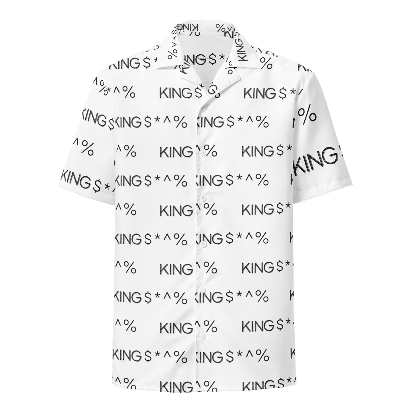 King$*^% button shirt