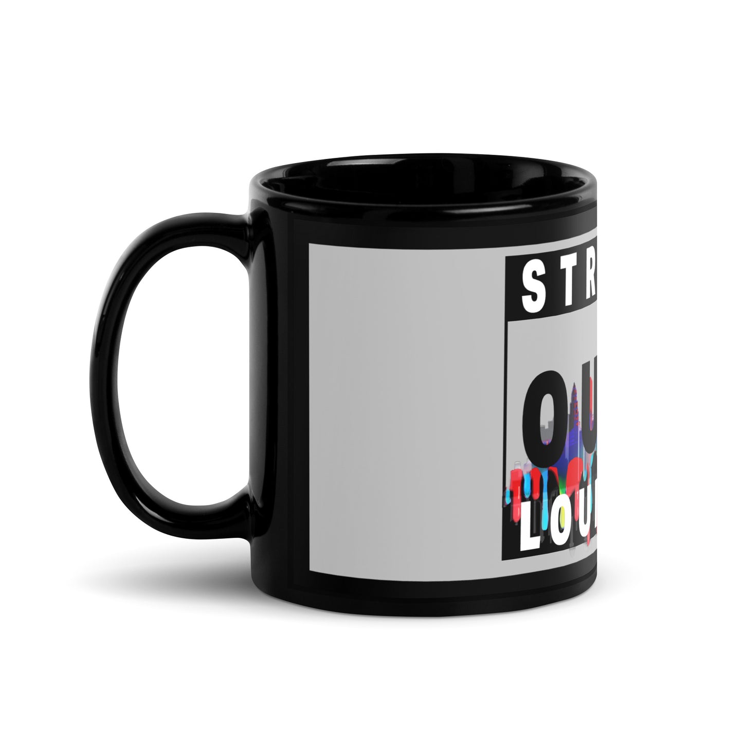 Black Glossy Mug