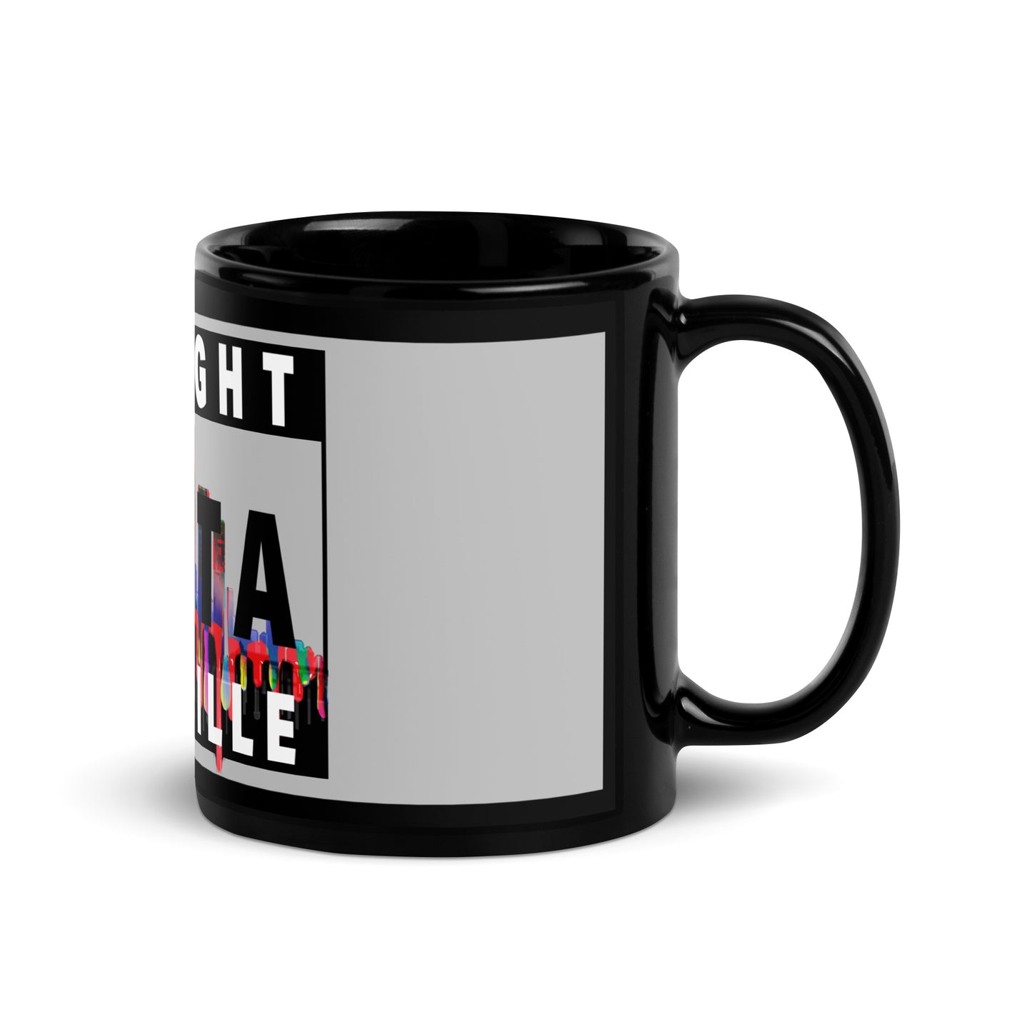 Black Glossy Mug