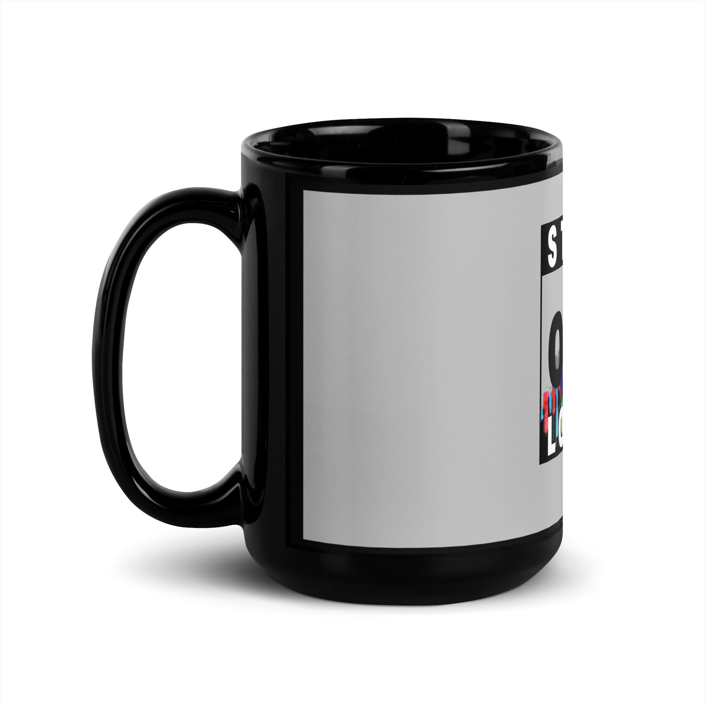 Black Glossy Mug