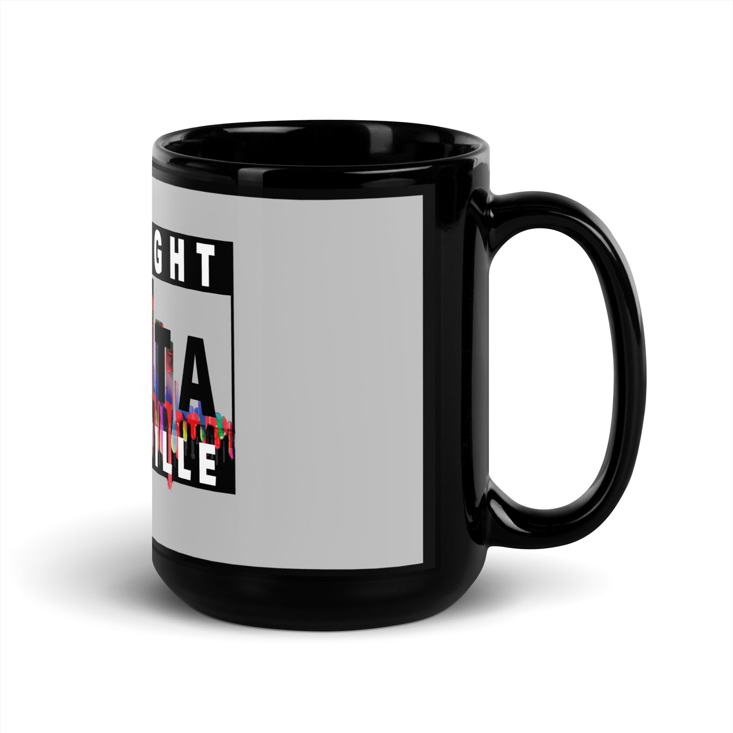 Black Glossy Mug