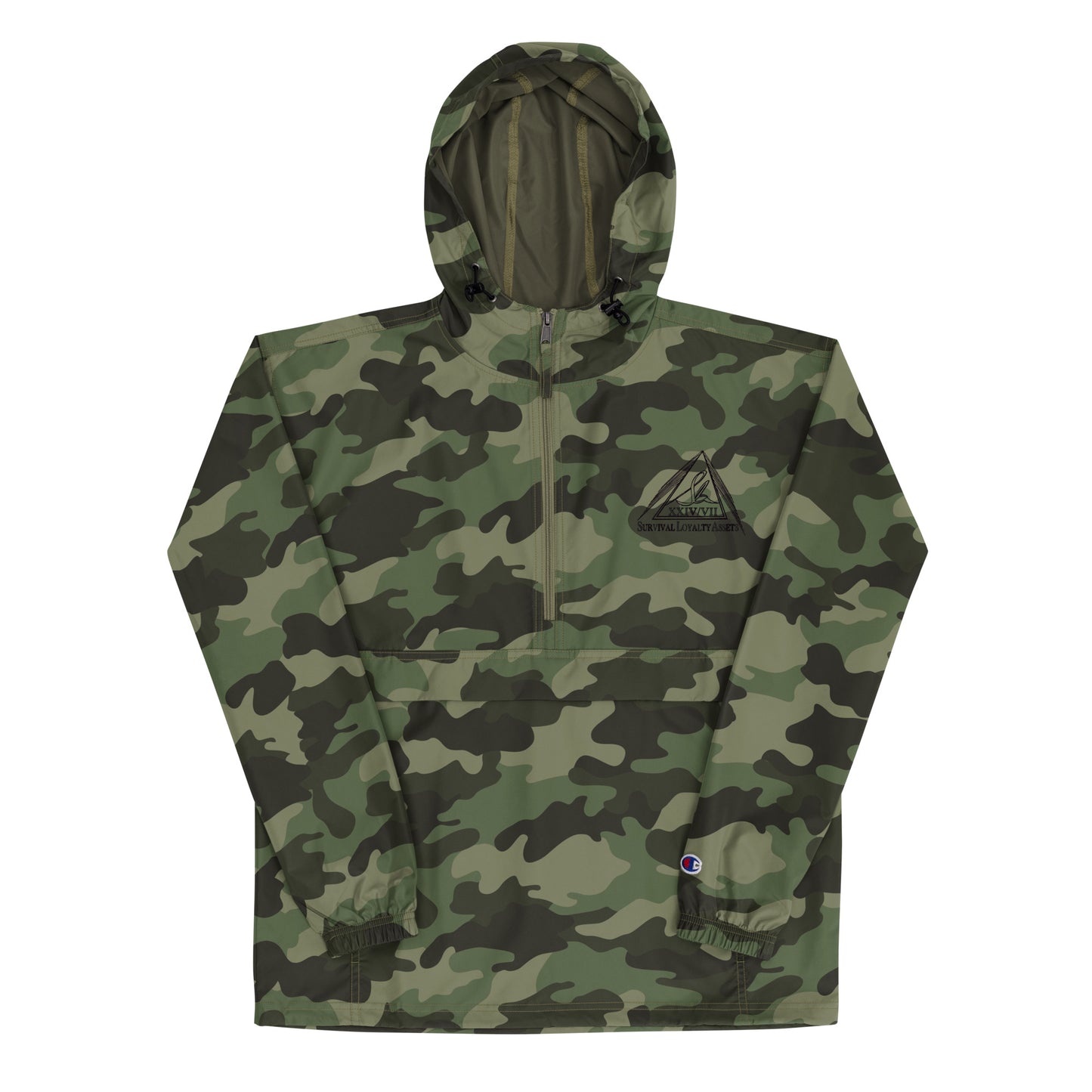 Survival Loyalty Assets Embroidered Champion Packable Jacket