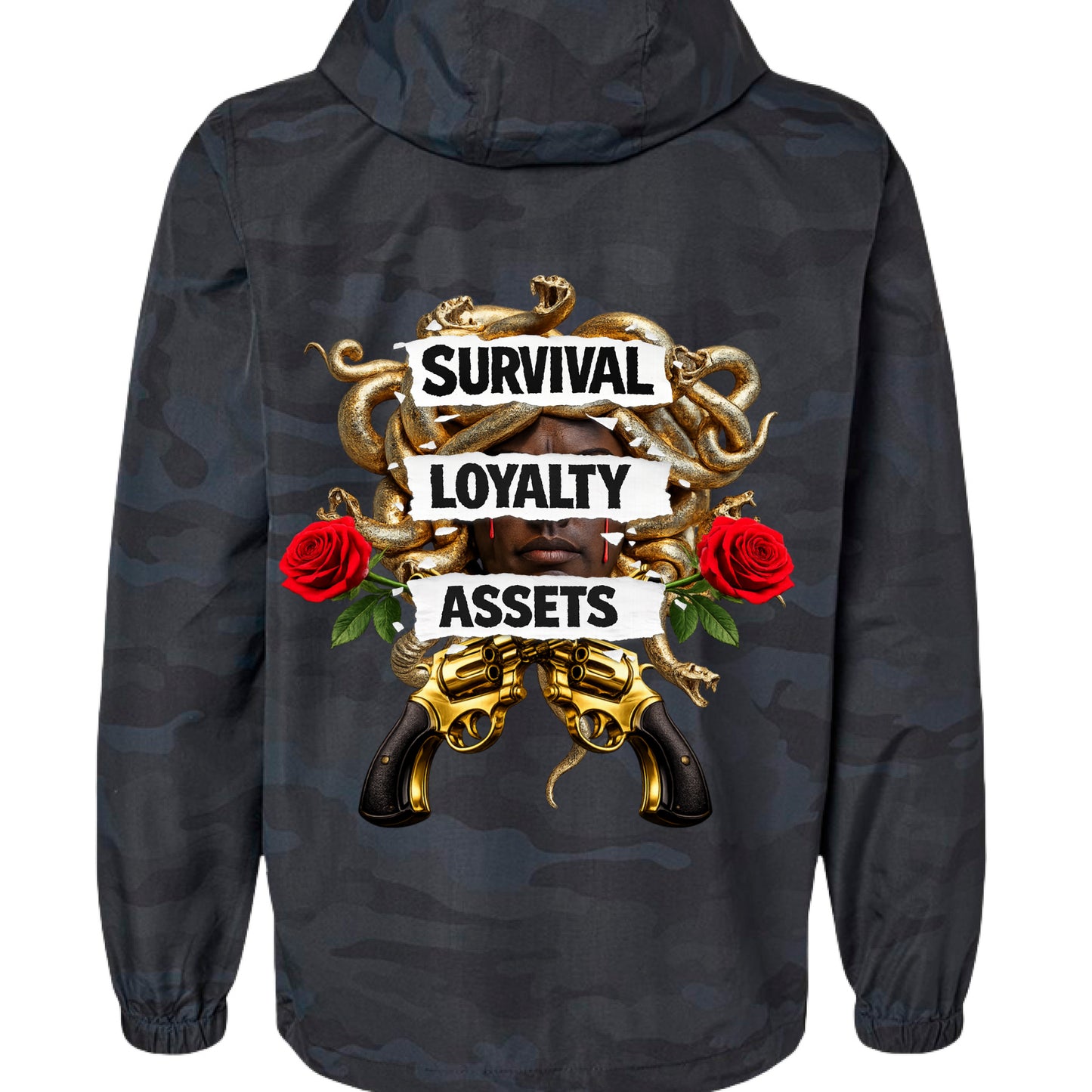 Black Camo - BACK