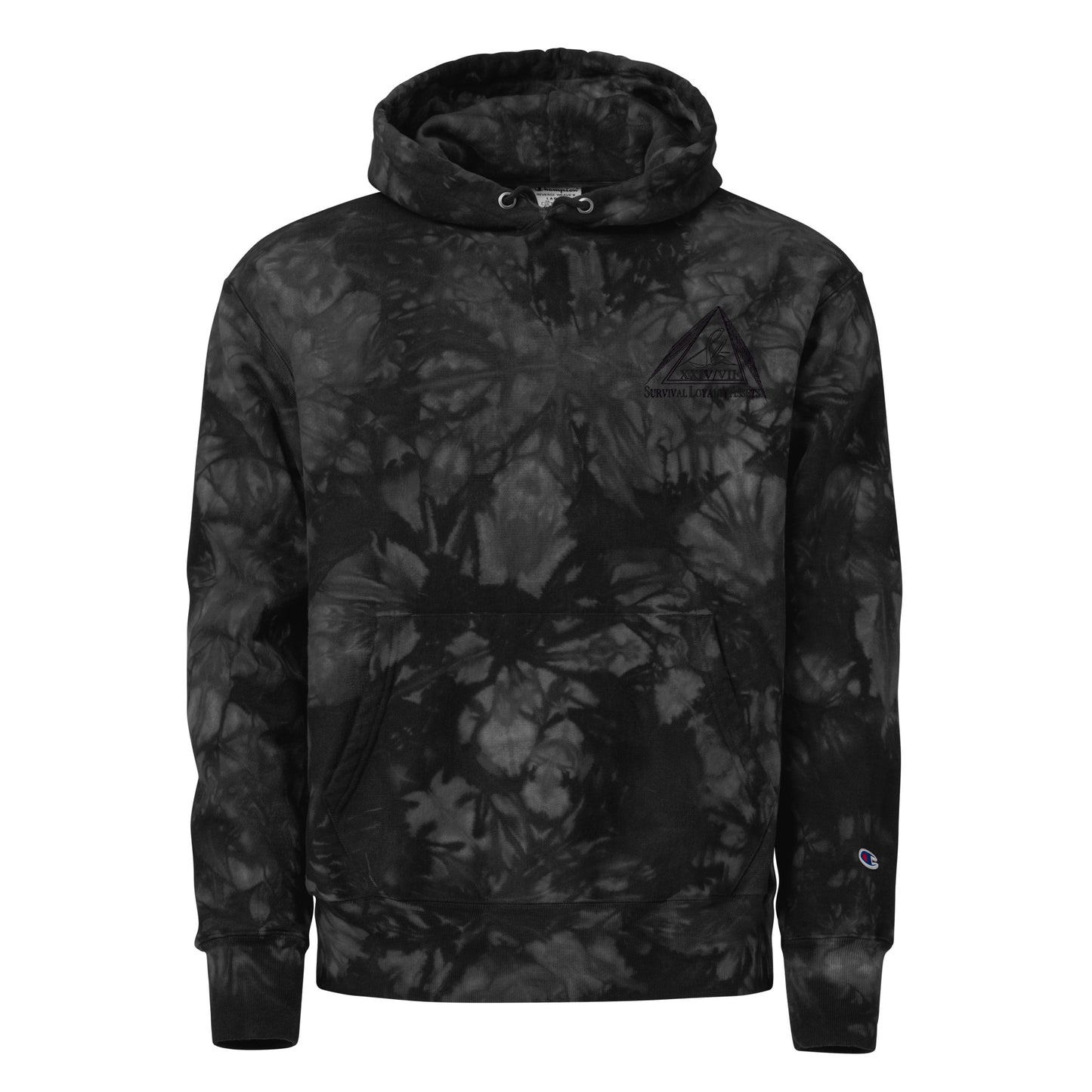 Survival Loyalty Assets Unisex Champion tie-dye hoodie