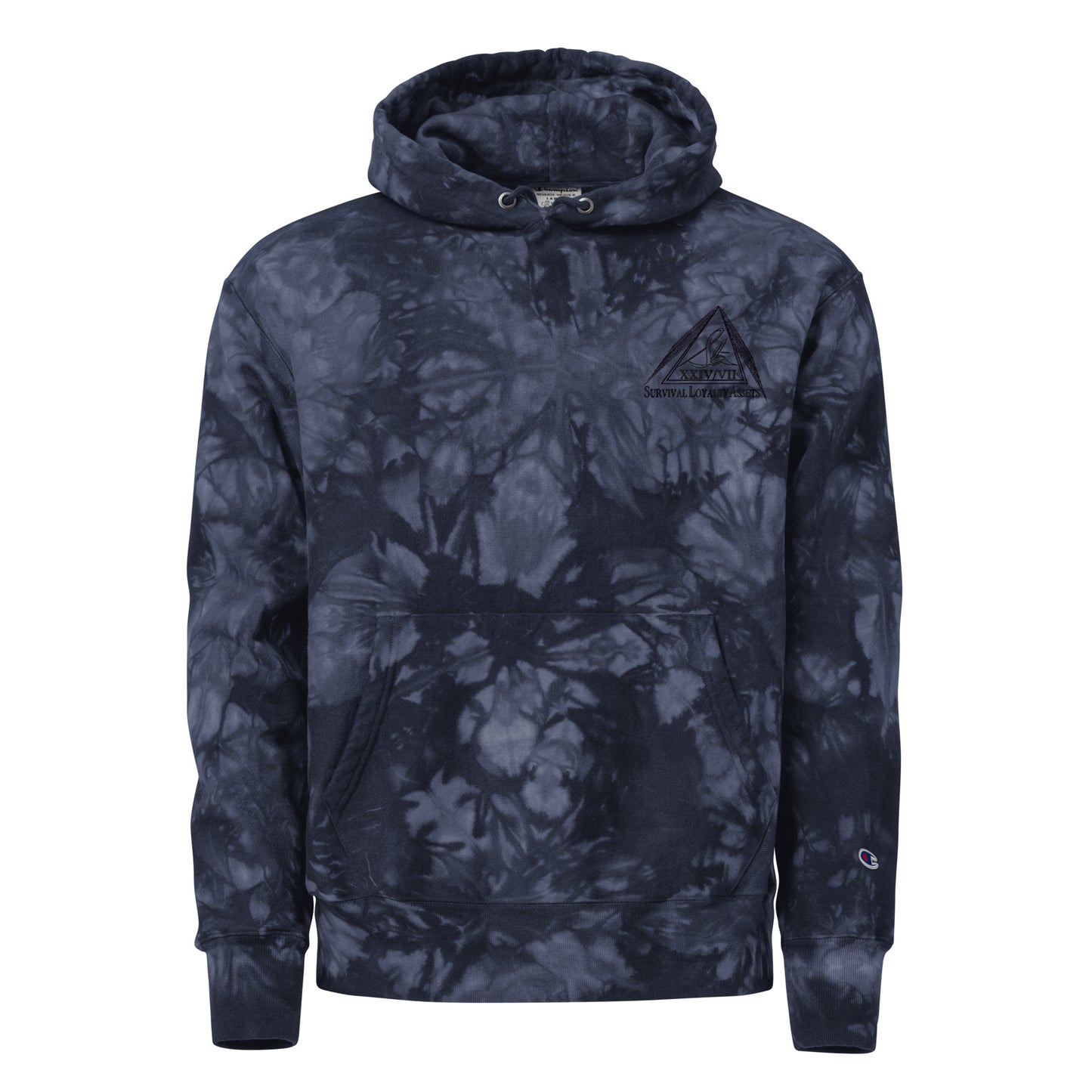 Survival Loyalty Assets Unisex Champion tie-dye hoodie