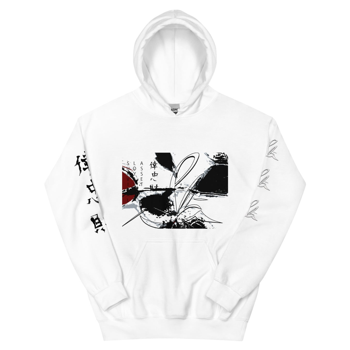 Slā rose Survival Loyalty Assets Rose, mandarin, Unisex Hoodie