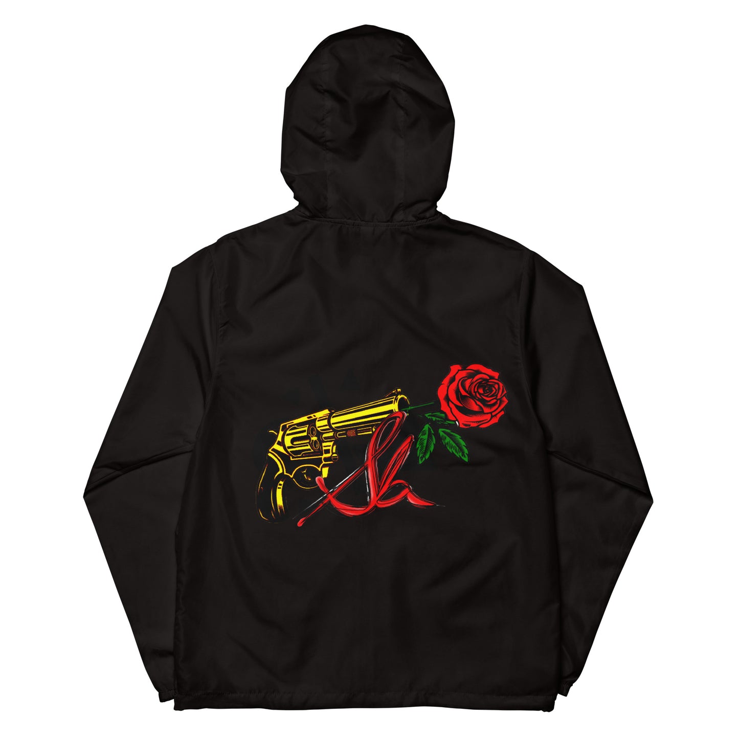 Sla Rose jacket Unisex lightweight zip up windbreaker