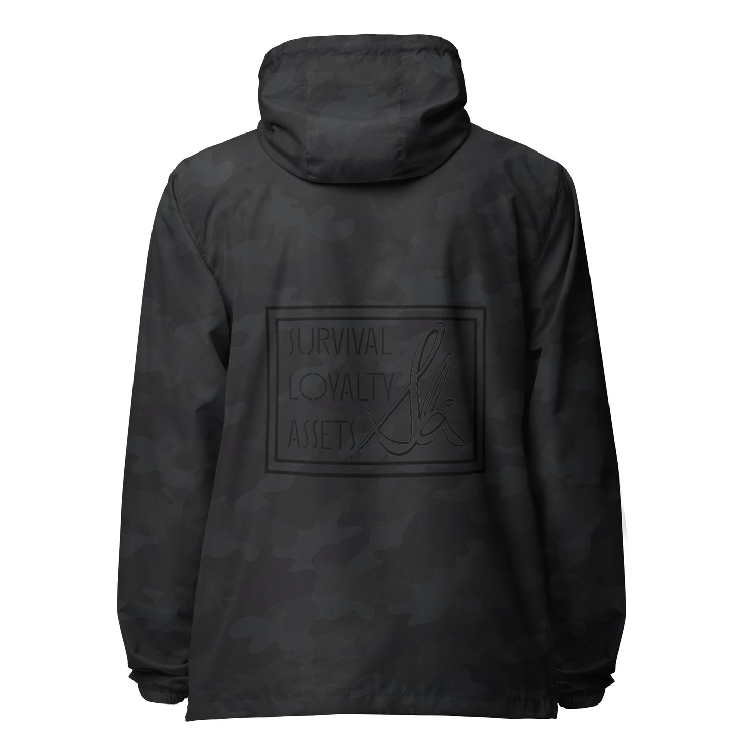 Slā Unisex lightweight zip up windbreaker