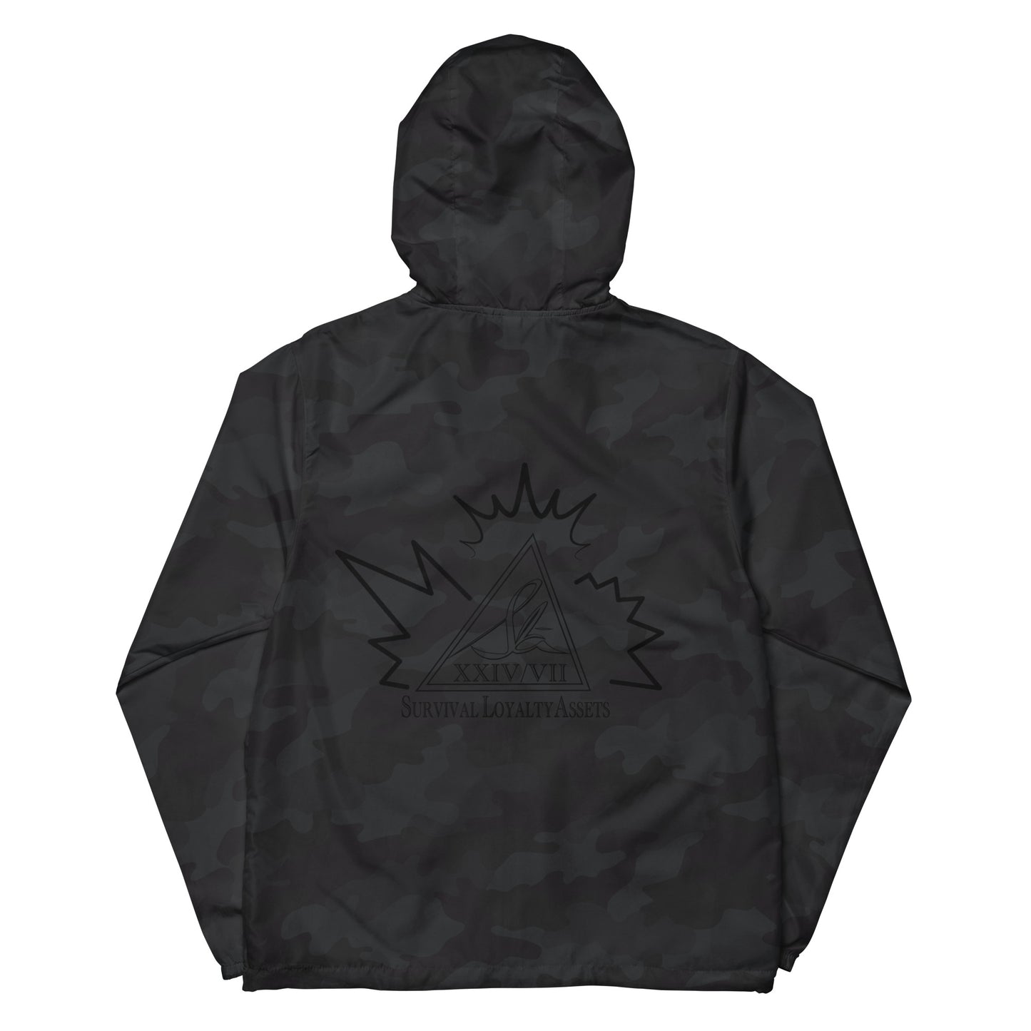 Slā 24/7 Unisex lightweight zip up windbreaker