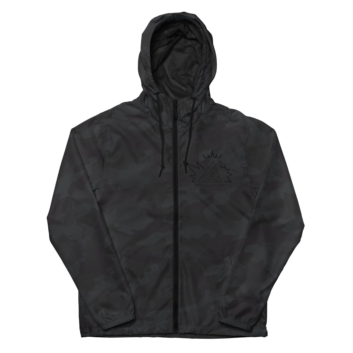 Slā 24/7 Unisex lightweight zip up windbreaker