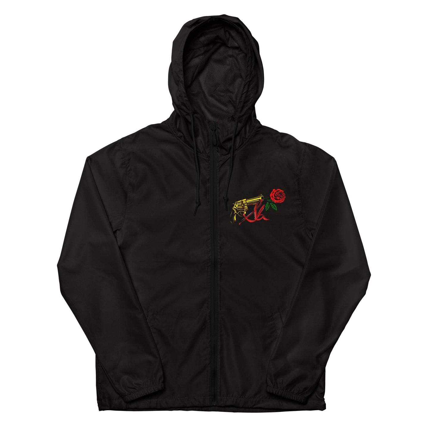 Sla Rose jacket Unisex lightweight zip up windbreaker