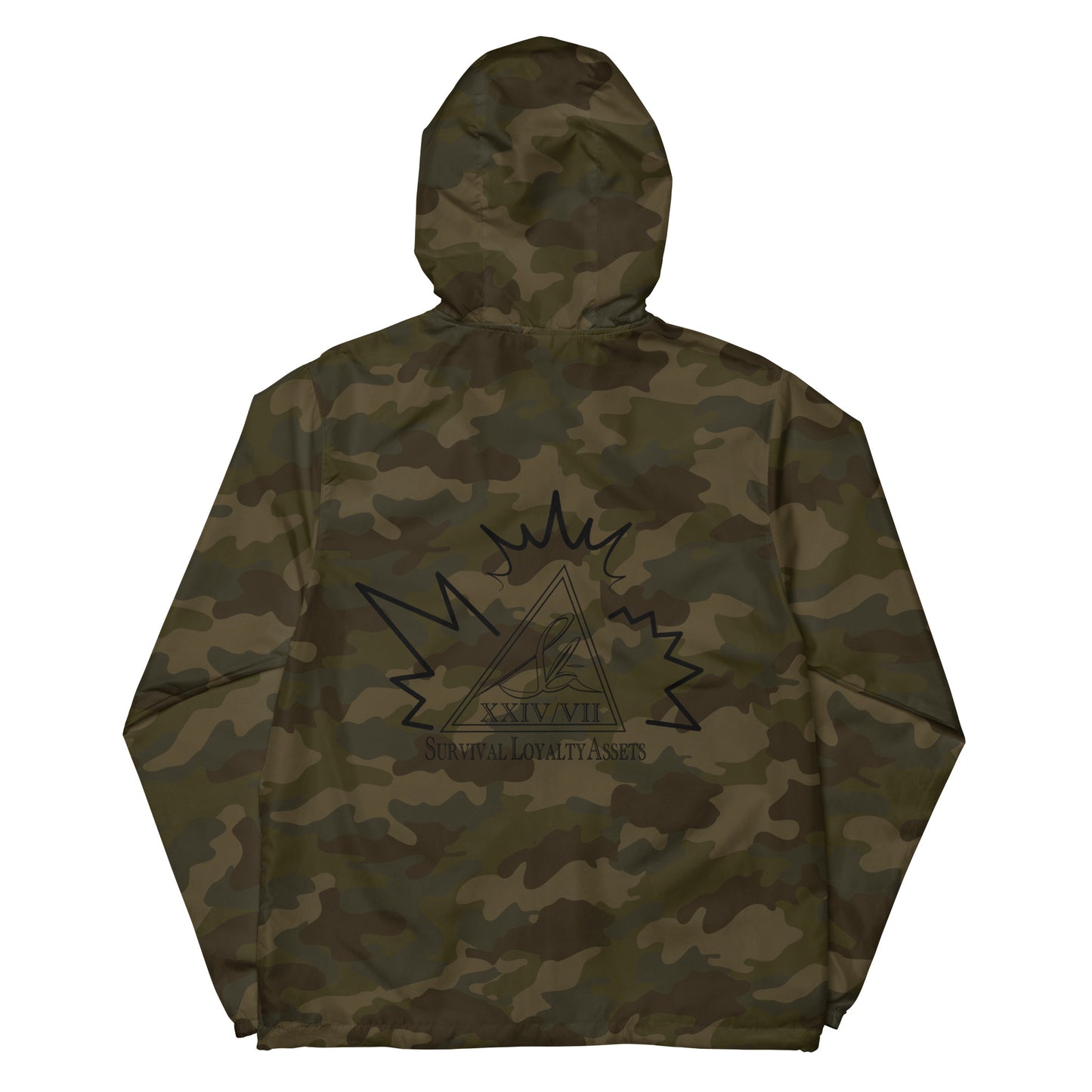 Slā 24/7 Unisex lightweight zip up windbreaker