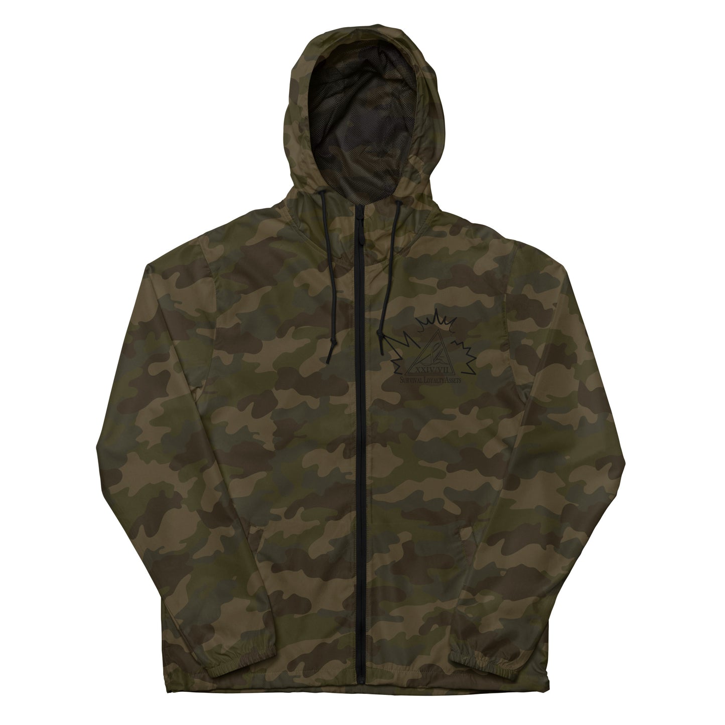 Slā 24/7 Unisex lightweight zip up windbreaker