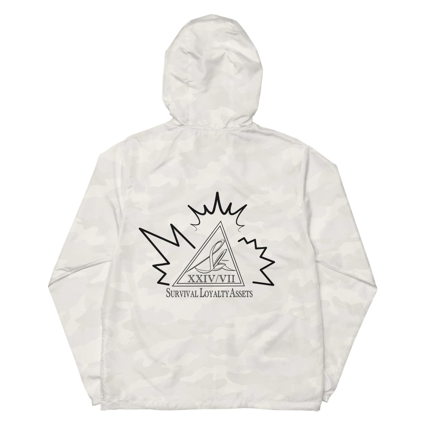 Slā 24/7 Unisex lightweight zip up windbreaker