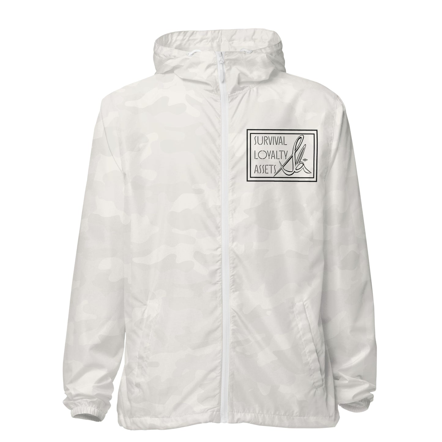 Slā Unisex lightweight zip up windbreaker