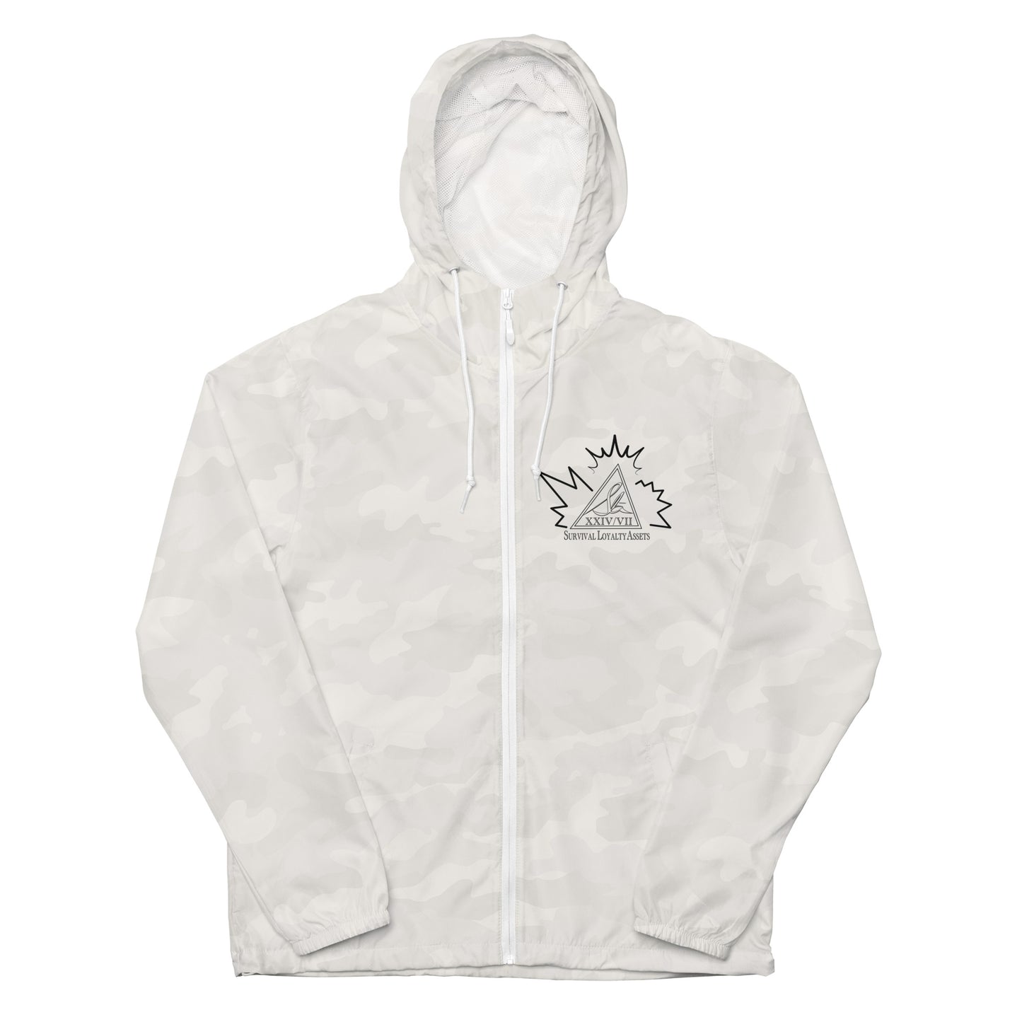Slā 24/7 Unisex lightweight zip up windbreaker